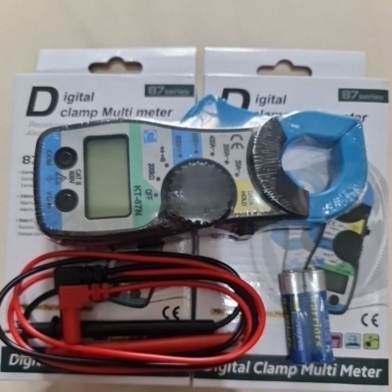 Jual Tang Ampere Digital Clamp Multi Meter Kt Baru Shopee Indonesia