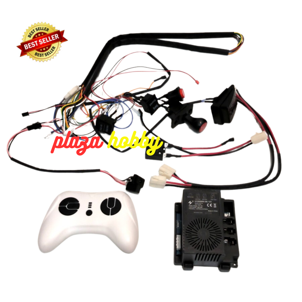Jual HY2025RX SE 12V PMB wim cycle remote kabel set mobil aki anak ...