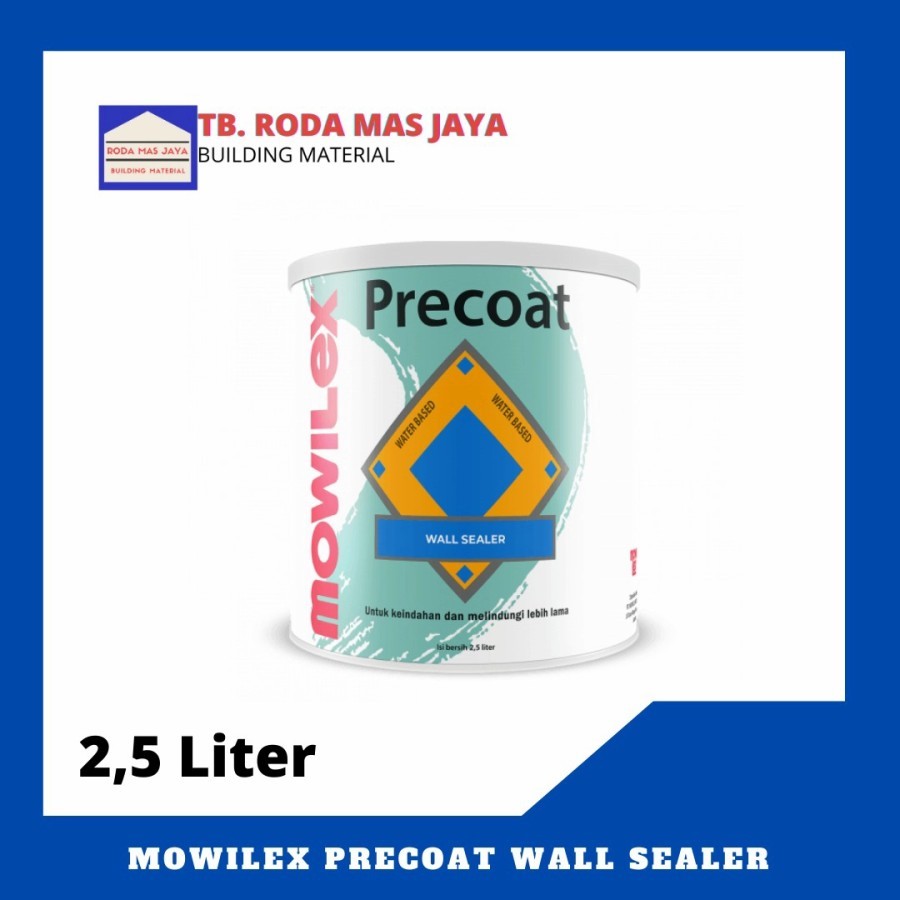 Jual Precoat Wall Sealer Mowilex Galon Liter Shopee Indonesia