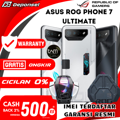 ASUS ROG PHONE Ultimate TAM 16/512GB 12/256GB 8/256GB Second Fullset  Original
