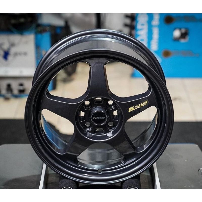 Jual New velg mobil racing ring 16 SPOON velg r16 mobil mobilio,agya ...