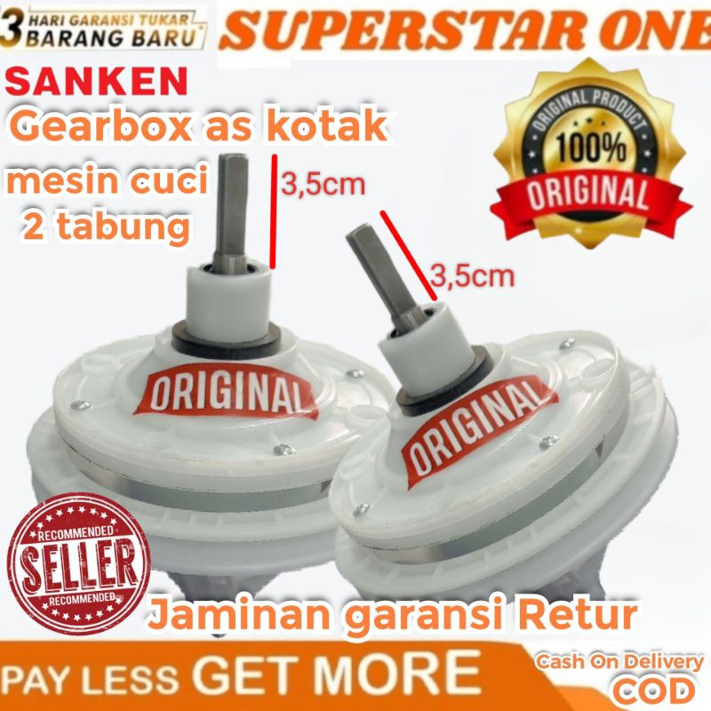 Jual Gearbox Sanken As Kotak Gearbox Girbox Mesin Cuci Sanken Shopee Indonesia