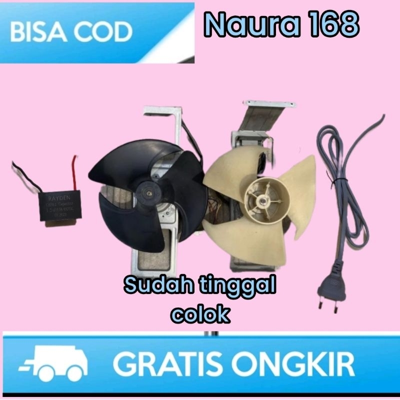 Jual KIPAS ANGIN AC 1pk3pk / KIPAS ANGIN BLOWER / FREE KAPASITOR DAN