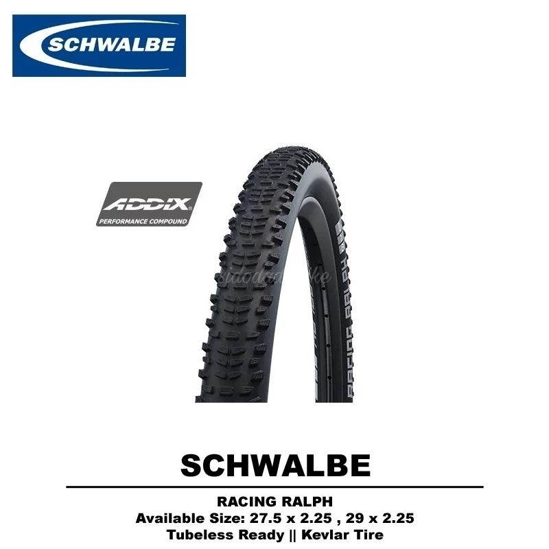 Jual Ban Luar Schwalbe Racing Ralph 27.5x225 | Shopee Indonesia