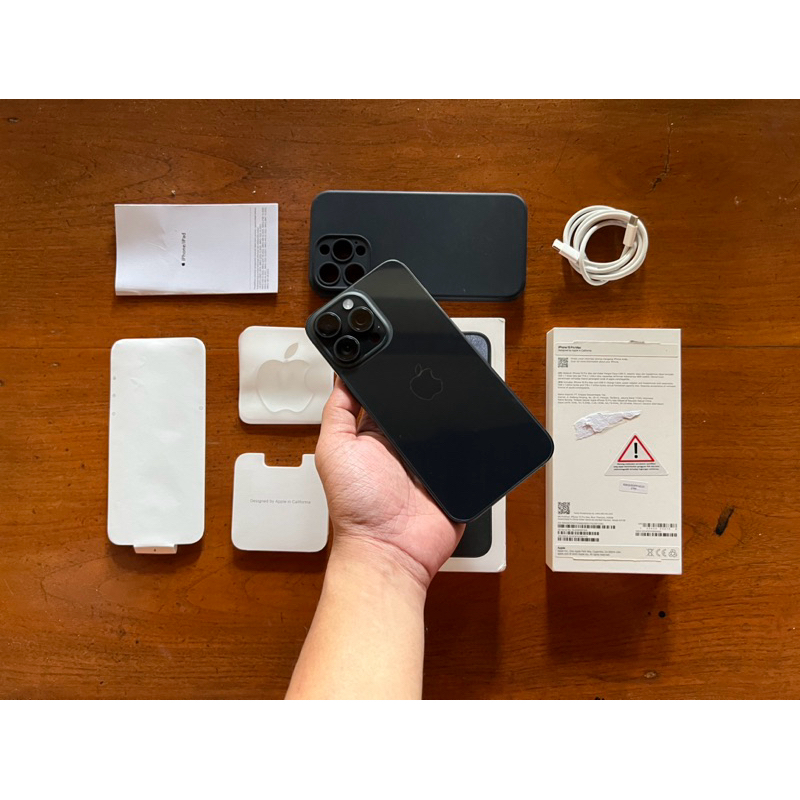 Jual iphone 15 pro max 256gb resmi ibox indo garansi panjang ( real