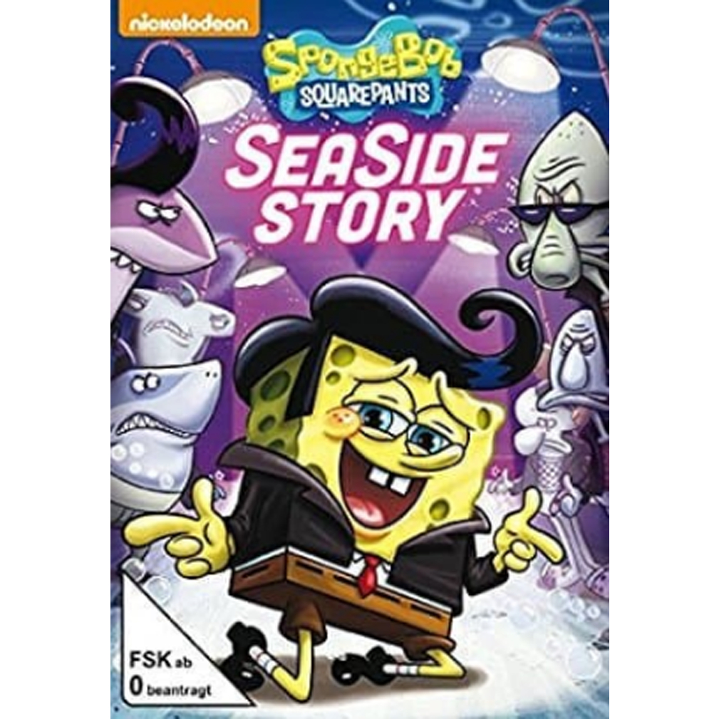 Jual Spongebob Squarepants Sea Side Story (Format DVD Player) Shopee
