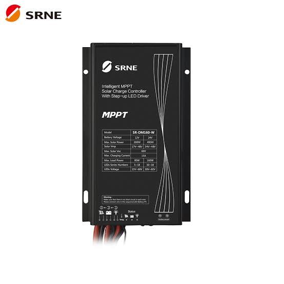 Jual SRNE SR-DM160-R / W 15A MPPT Solar Charge Controller LED Driver ...