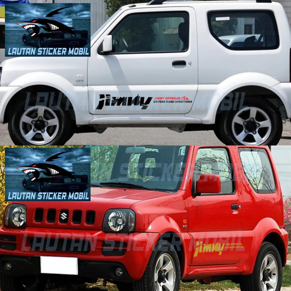 Jual cutting sticker mobil jimny offroad stiker sticker mobil suzuki ...