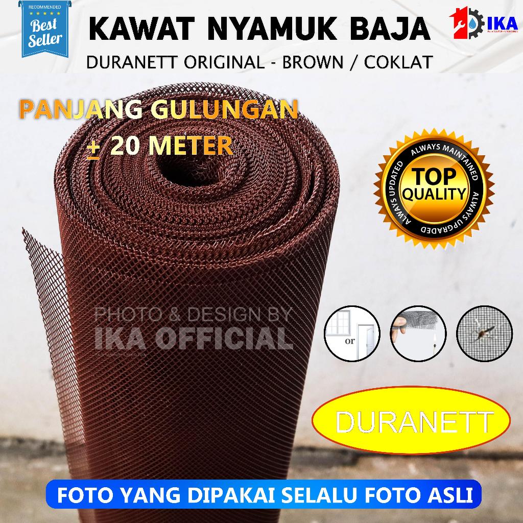 Jual Kawat Nyamuk Parabola Aluminium DURANET TEBAL 1 ROLL 20 METER ...