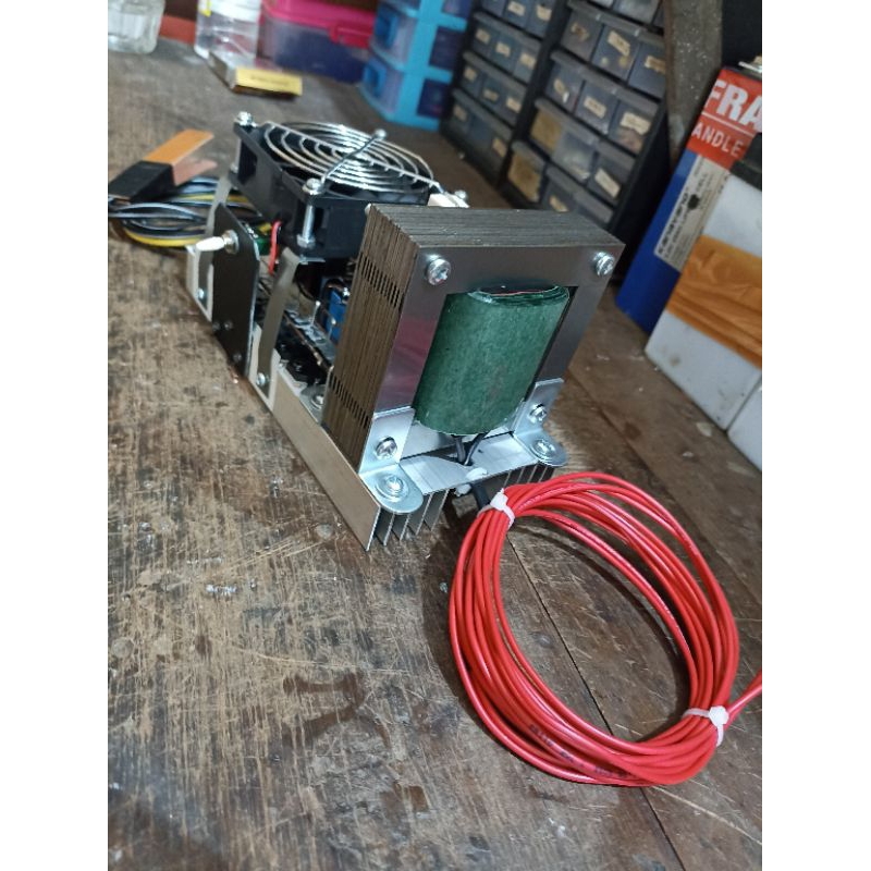 Jual inverter pac 16 transistor trafo 5amper murni + kipas | Shopee ...