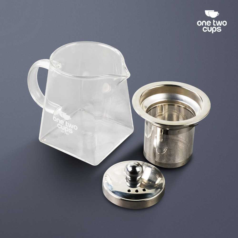 Jual One Two Cups Teko Pitcher Teh Chinese Teapot Maker Glass 350ml Shopee Indonesia 6489