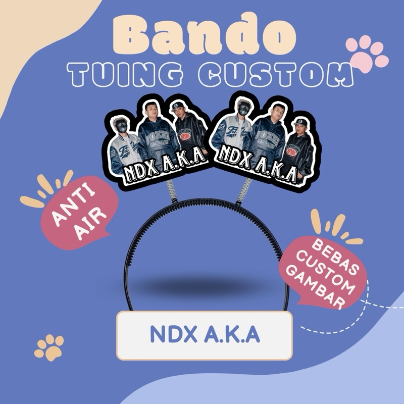 Jual Bando Tuing NDX AKA || Bando konser || Bando Tuing Custom | Shopee ...