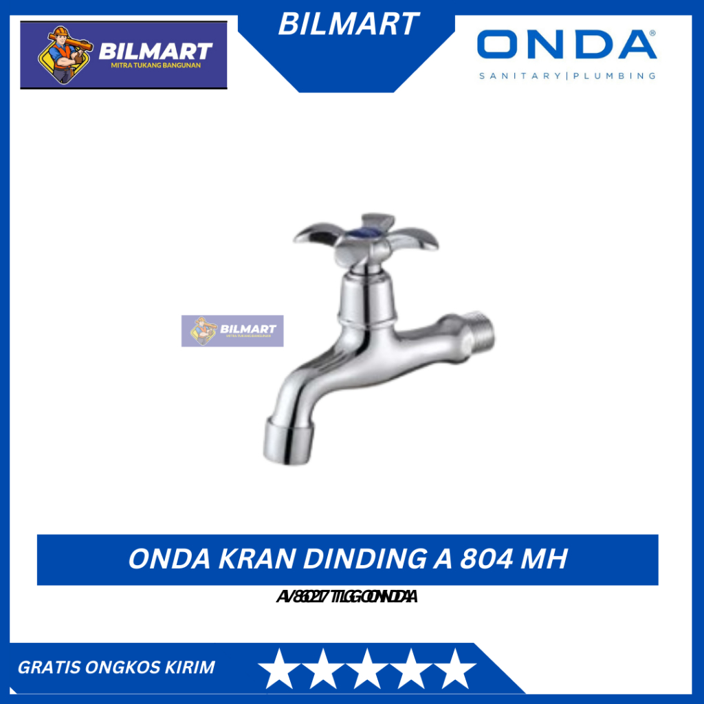 Jual Onda Kran Dinding A 804 Mh Shopee Indonesia 0032