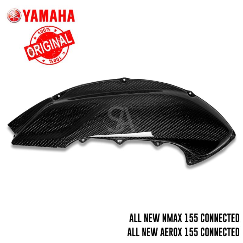 Jual TUTUP BOX FILTER UDARA NMAX NEW ALL NEW AEROX CARBON KEVLAR ...