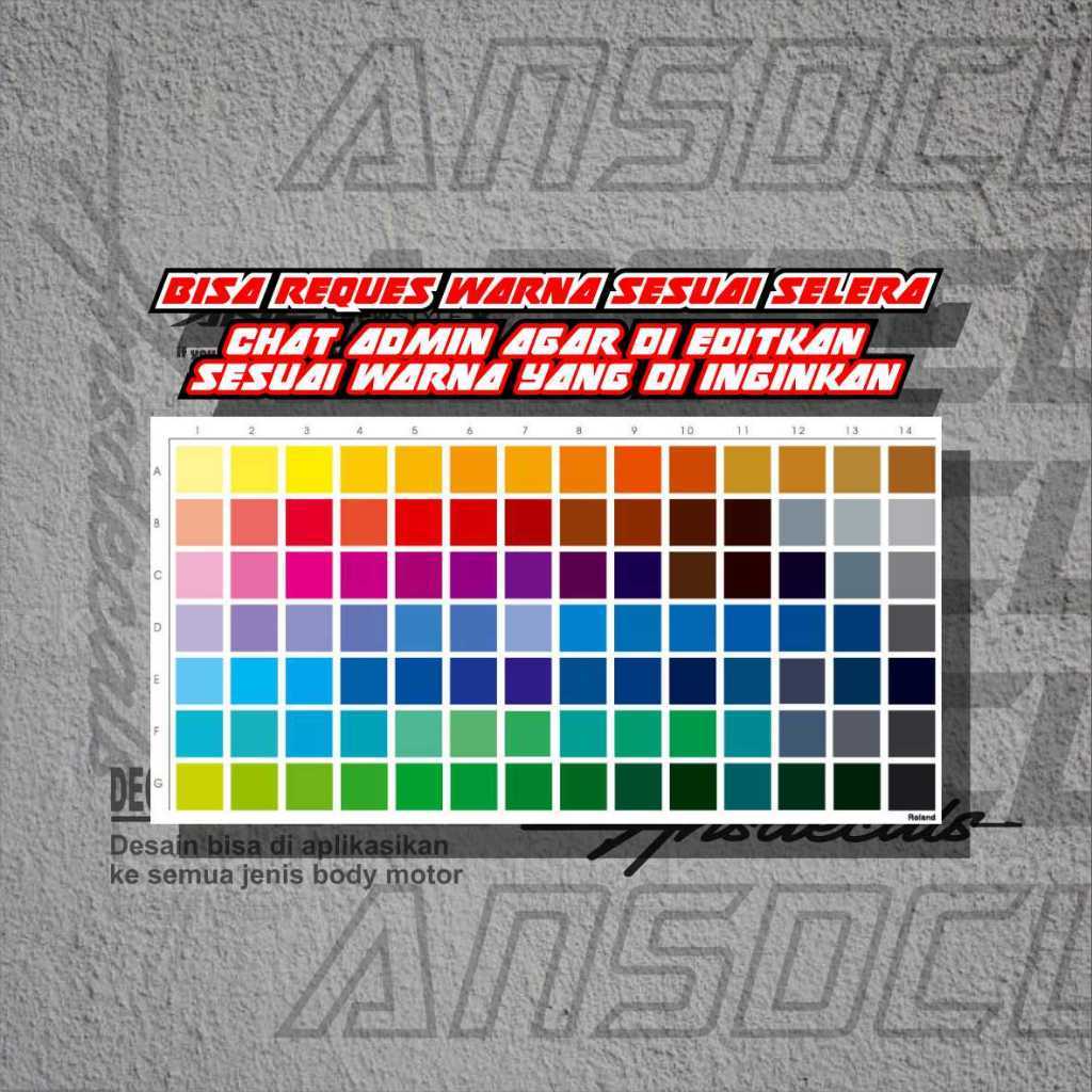 Jual sticker striping motor jupiter - striping jupiter z1 / jupiter ...