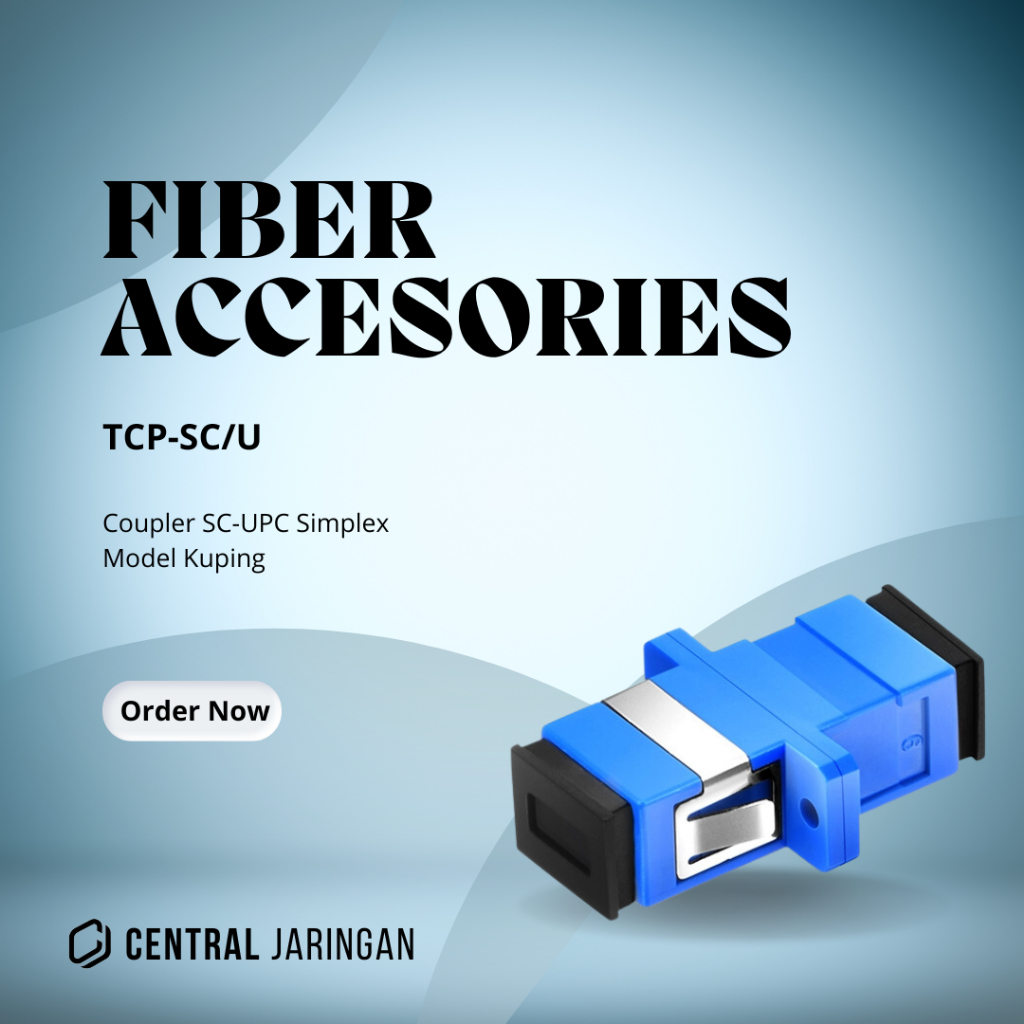 Jual Coupler SC Fiber Optic SC/UPC Fiber Converter Tanpa Kuping ...