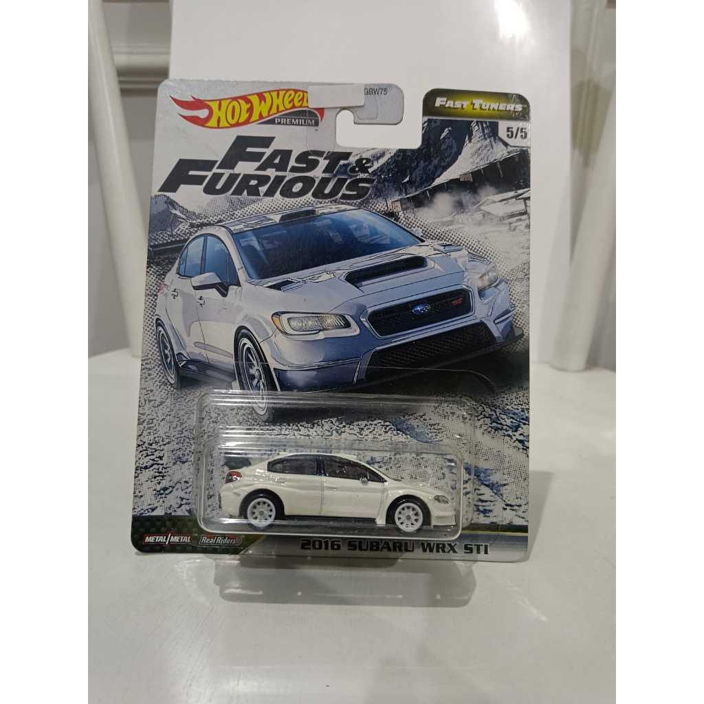 Jual hot wheels fast tuners fast and & furious ff subaru wrx sti 2016 ...