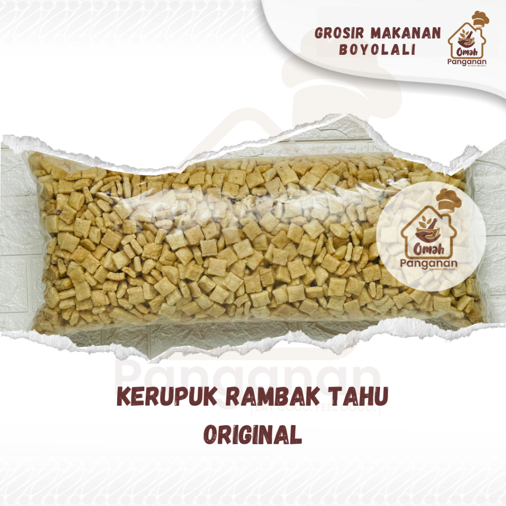 Jual Kerupuk Rambak Tahu 1 KG Camilan Medan Original Balado Pedas Daun ...
