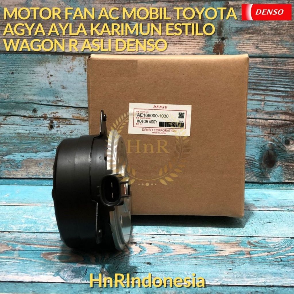 Jual Motor Fan Radiator AC Mobil Suzuki Karimun Estilo Wagon R ASLI ...
