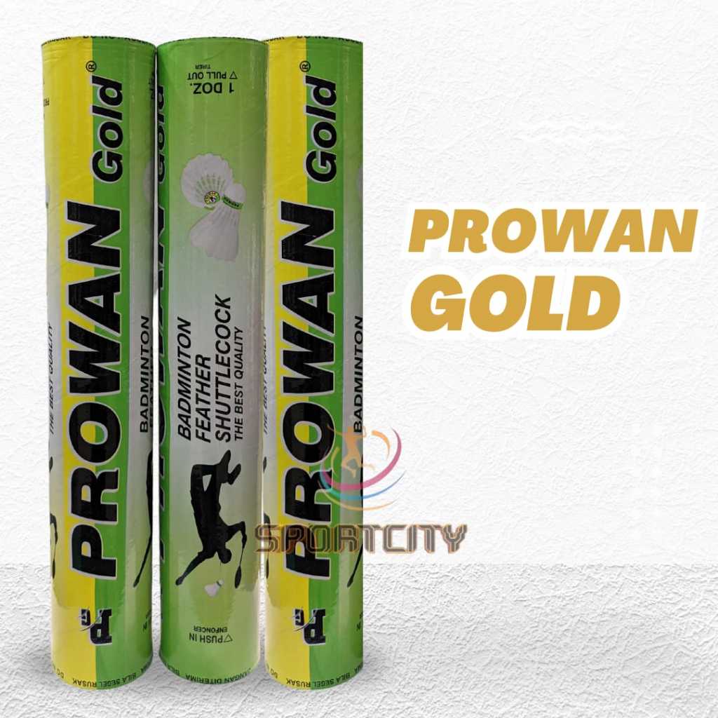 Jual SHUTTLECOCK COCK PROWAN GOLD ORIGINAL | Shopee Indonesia