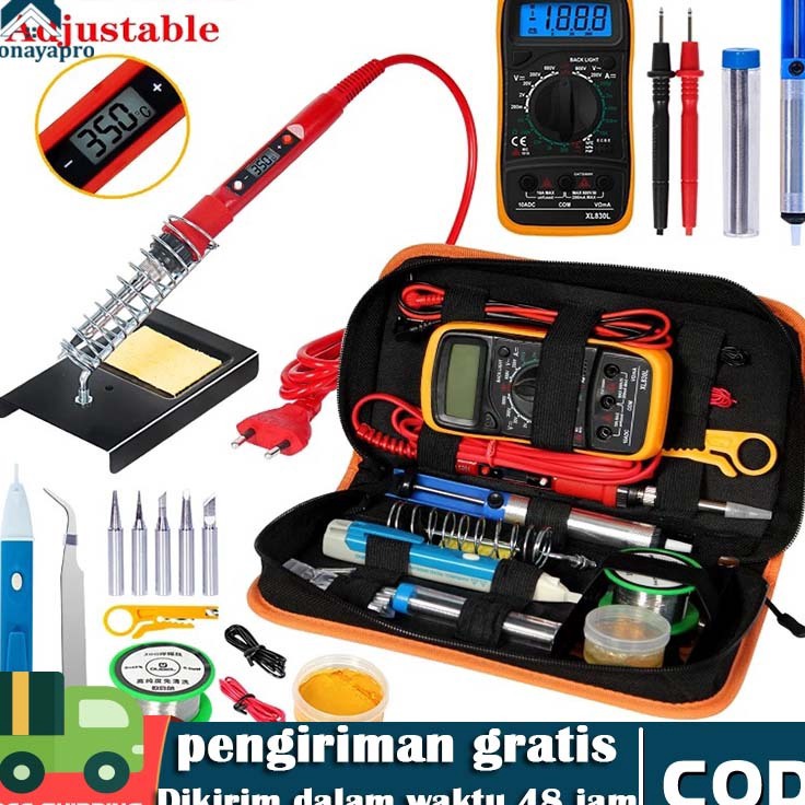 Jual RHT Multitester Digital Multimeter Digital Solder Listrik 6 Watt ...