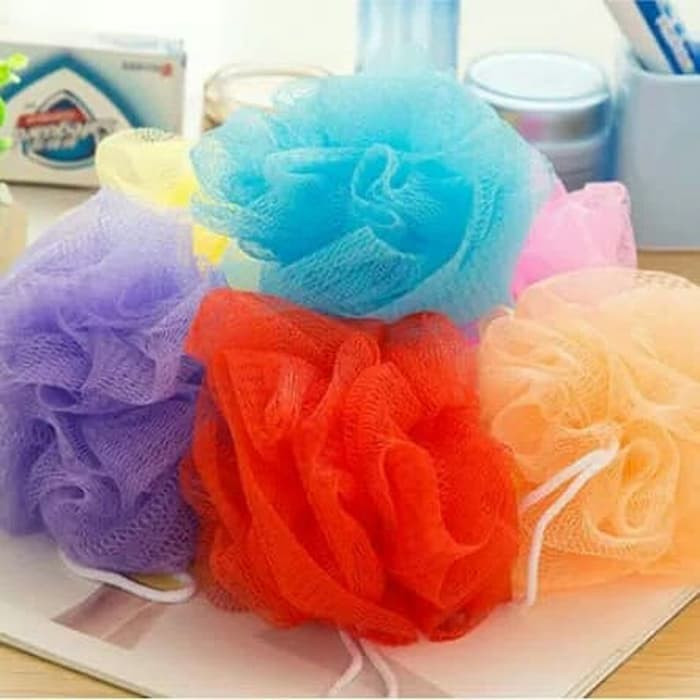 Jual Spon Mandi Jumbo 35 Gram / Spons Mandi Jaring Besar | Shopee Indonesia