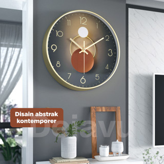 Jual Dejavu Jam Dinding Besar Ruang Tamu Kamar Minimalis Jam Analog