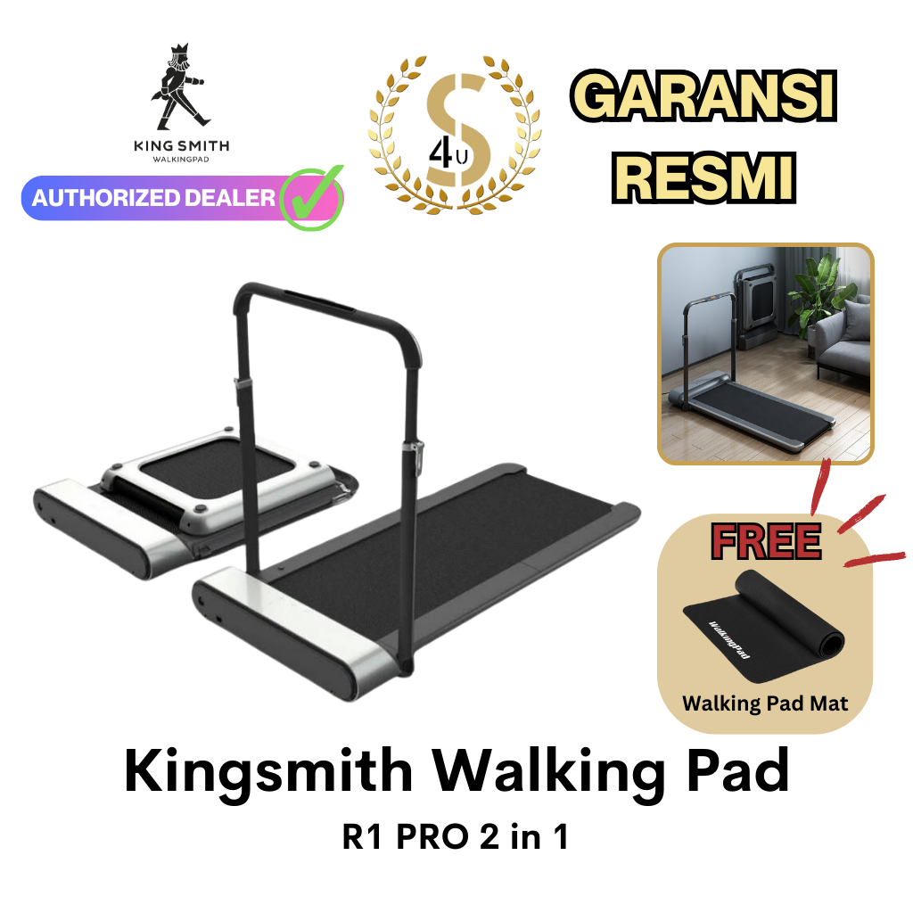 Jual Kingsmith Walking Pad R1 PRO 2 in 1 Treadmill GLOBAL VERSION Red ...