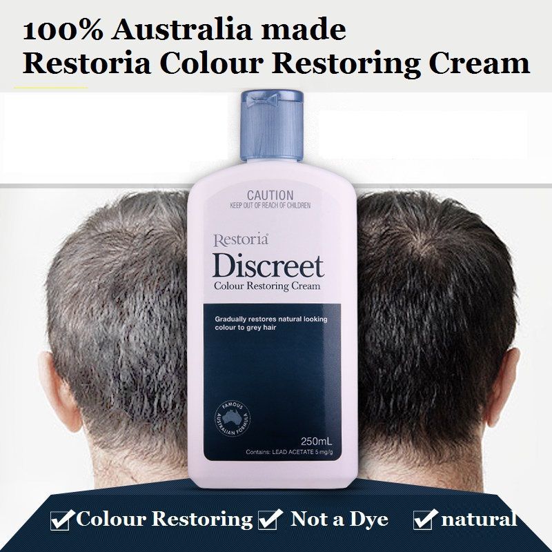 Jual Australia Restoria Discreet Colour Restoring Cream 250ml ...