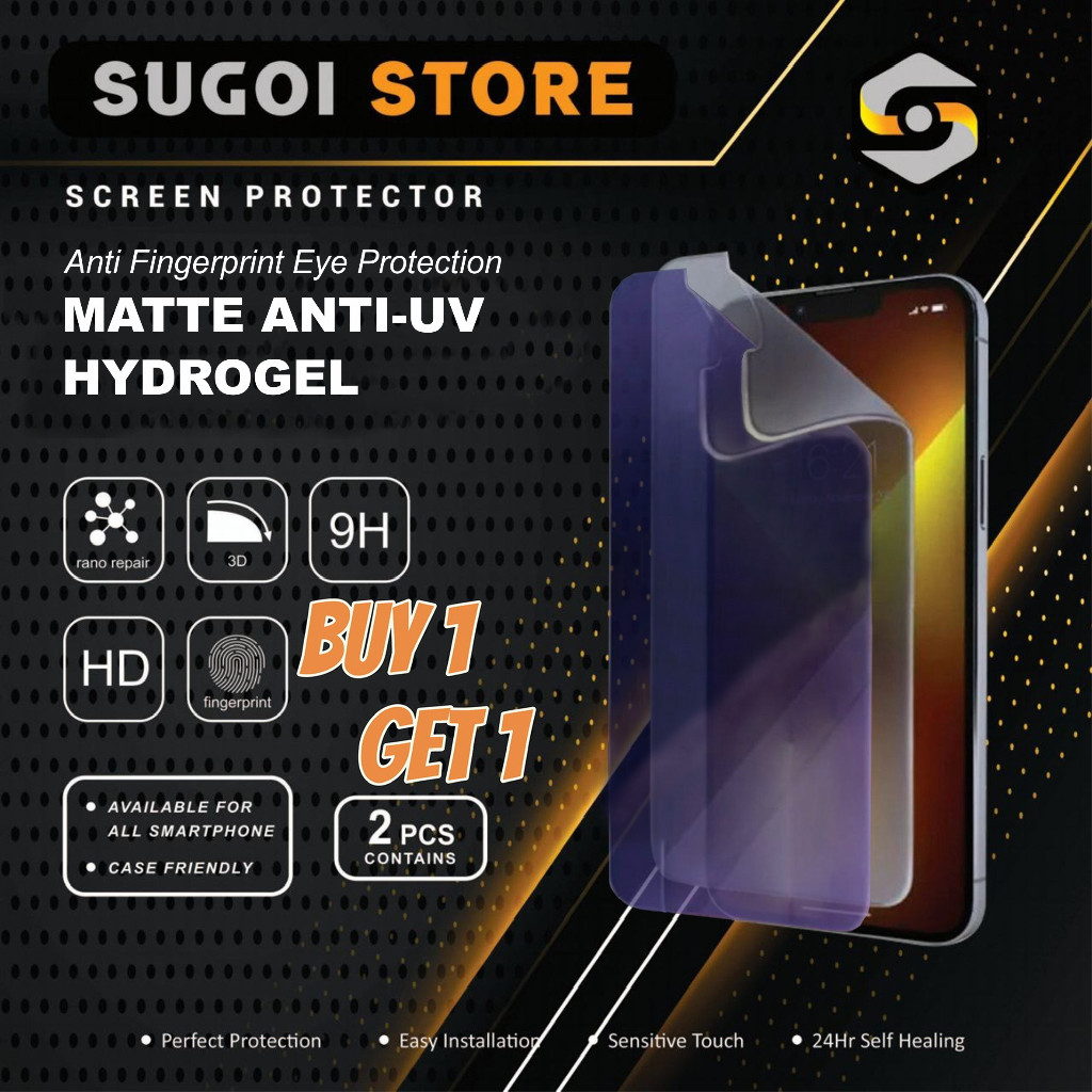 uv hydrogel matte screen protector