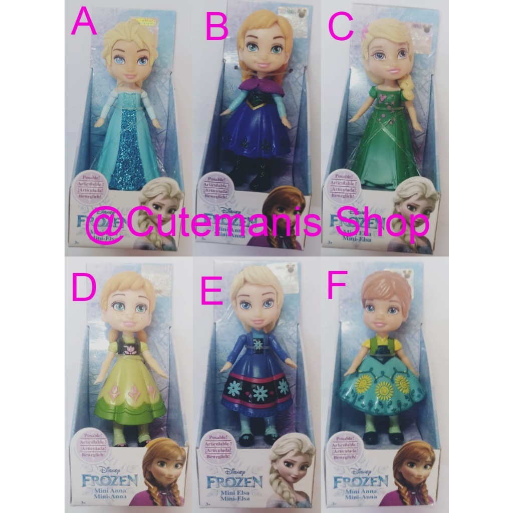 Jual Disney princess frozen 2 ANNA Mini Figure JAKKS Pacific | Shopee ...