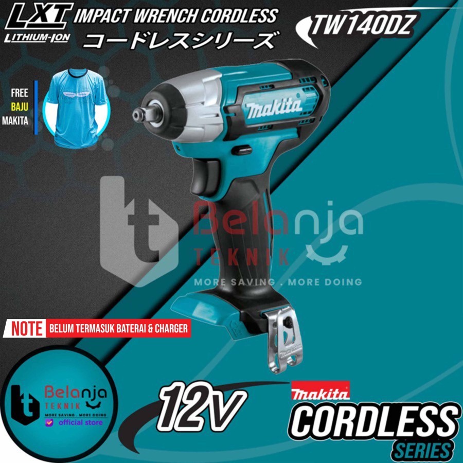 Jual Makita Impact Wrench Cordless Tw Dz Mesin Pembuka Baut Baterai V Shopee Indonesia