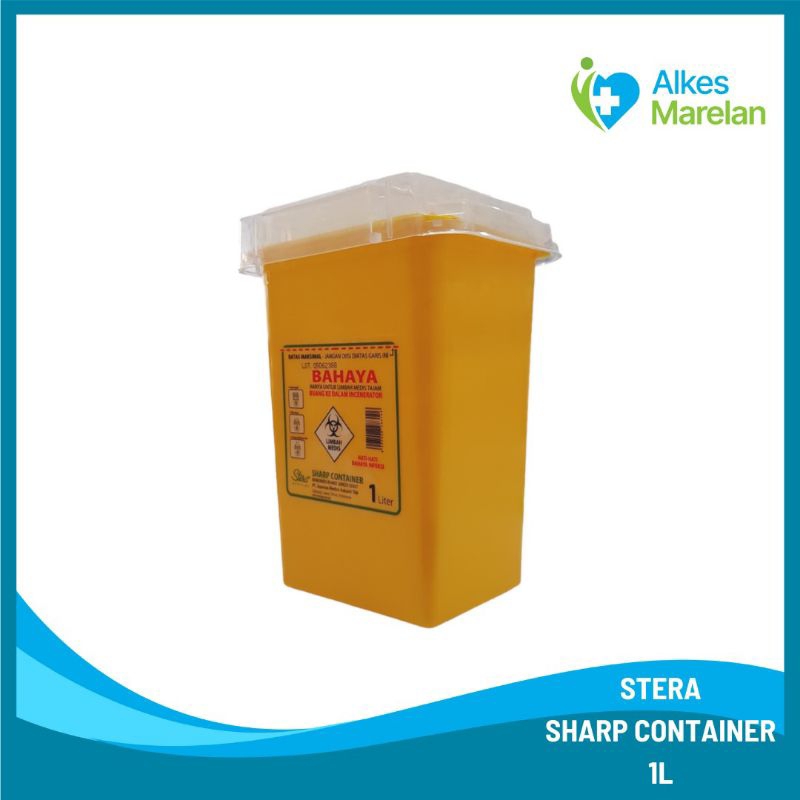 Jual ONEMED - Sharp Container 1L 5L / Tempat Sampah Limbah Medis 1 ...