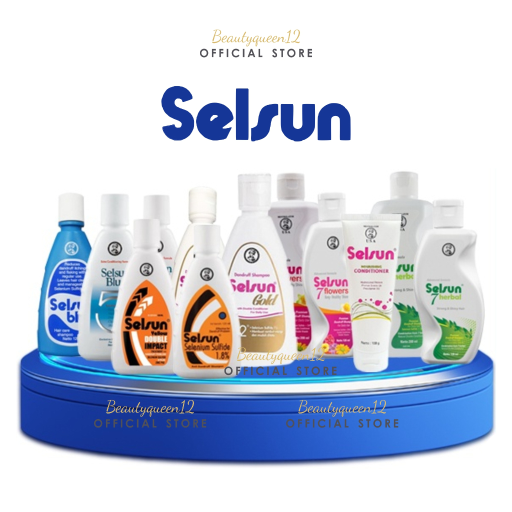 Jual Selsun Shampoo Conditioner Series Sampo Anti Ketombe Blue