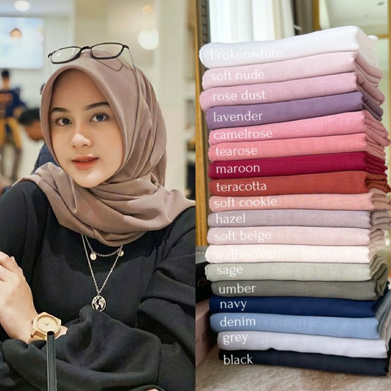 Jual Paris Premium Daily Hijab Paris Segiempat Kerudung Segi Empat Paris Premium Voal Paris