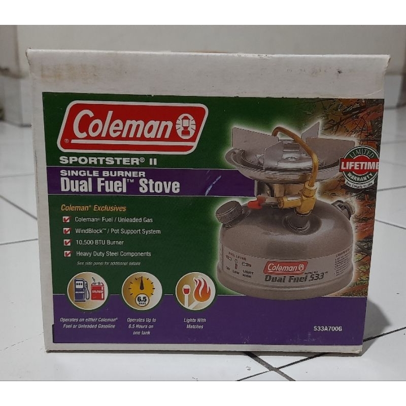 希少 Coleman Sportster II Stove Model 508 Vintage Colman Sportster