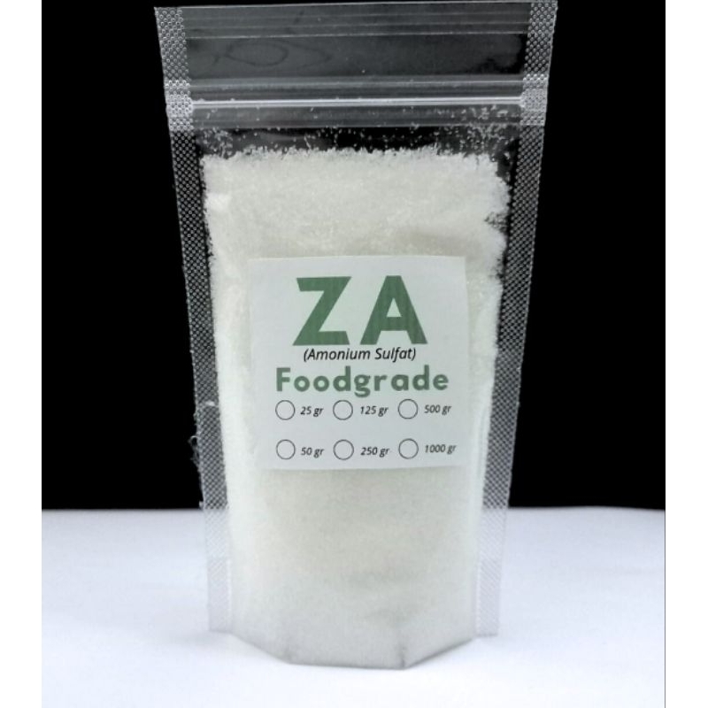 Jual [ ASLI ] ZA Food Grade / Amonium Sulfat mutu pangan / ZA Nata de
