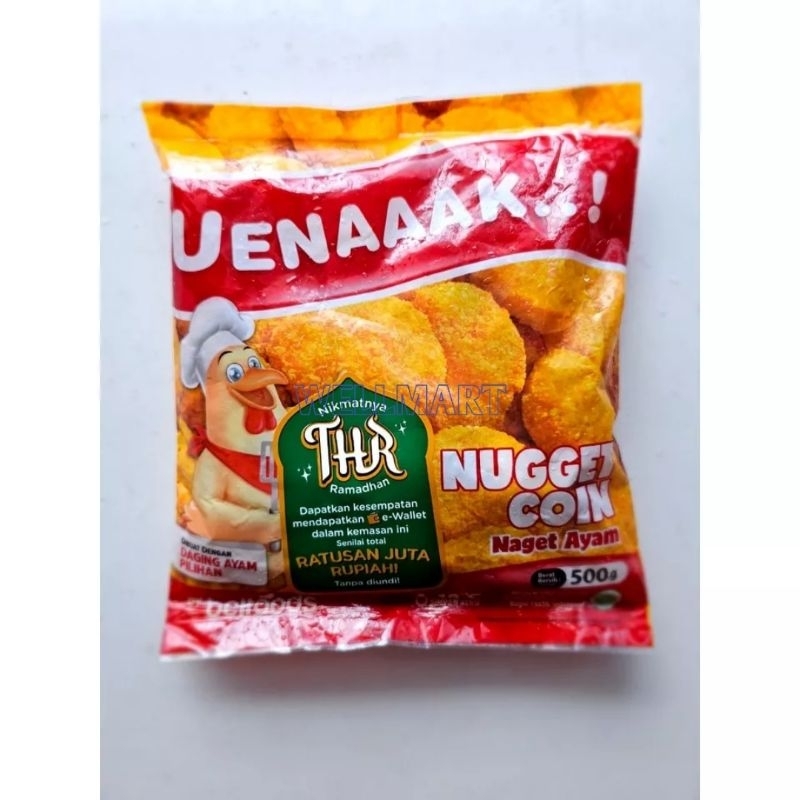 Jual Belfoods Uenaaak Nugget Coin G Naget Ayam Chicken Nugget Shopee Indonesia