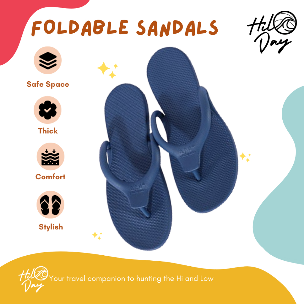 Sandal Jepit Foldable Flip Flops Jual HILODAY Sandal Lipat Travel