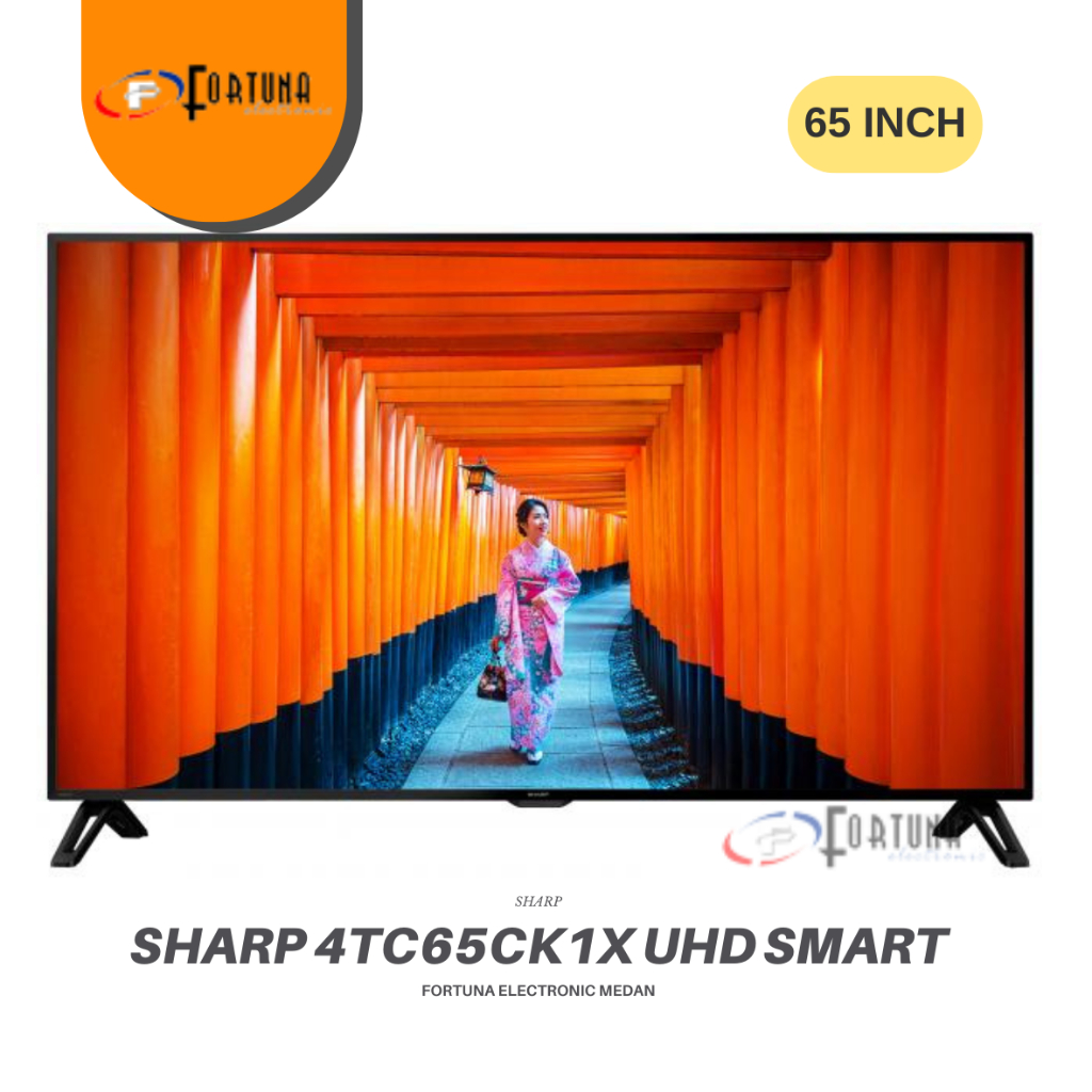 Jual SHARP 4TC65CK1X LED SMART ANDROID UHD 4K TV 65 INCH MEDAN | Shopee ...