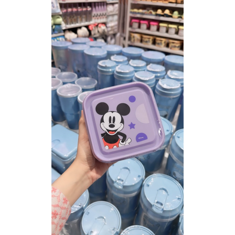 Jual MINISO DISNEY FOOD STORAGE CONTAINERS BENTO BOX 650ml TUMPUK 3 ...