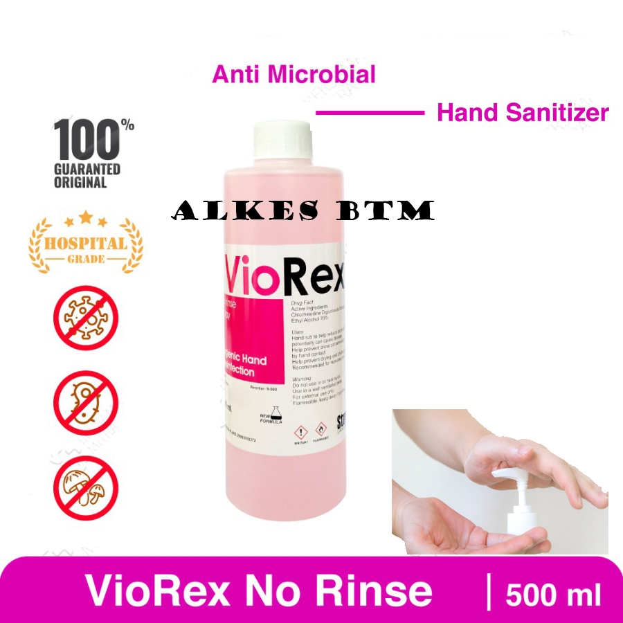 Jual VioRex No Rinse Antimicrobial Antiseptik , Hand Sanitizer ...