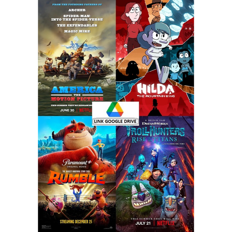 Jual FILM AMERICA THE MOTION PICTURE 2021 | HILDA AND THE MOUNTAIN KING ...