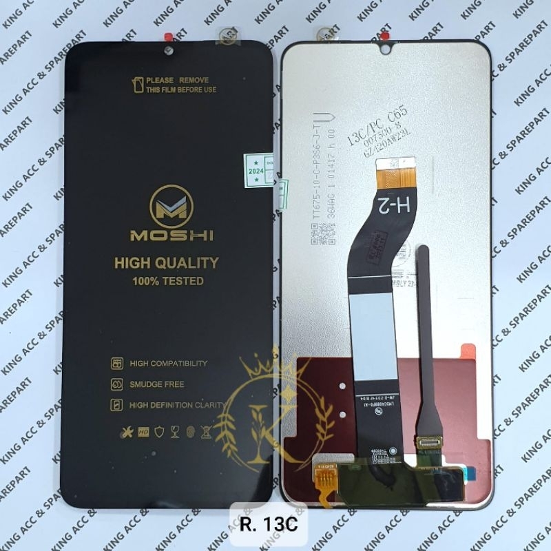 JIAFEI Custodia Antiurto Per Xiaomi 13 Lite Con Protezione Fotocamera Scorrevole E Anello Supporto 360° (Nero)