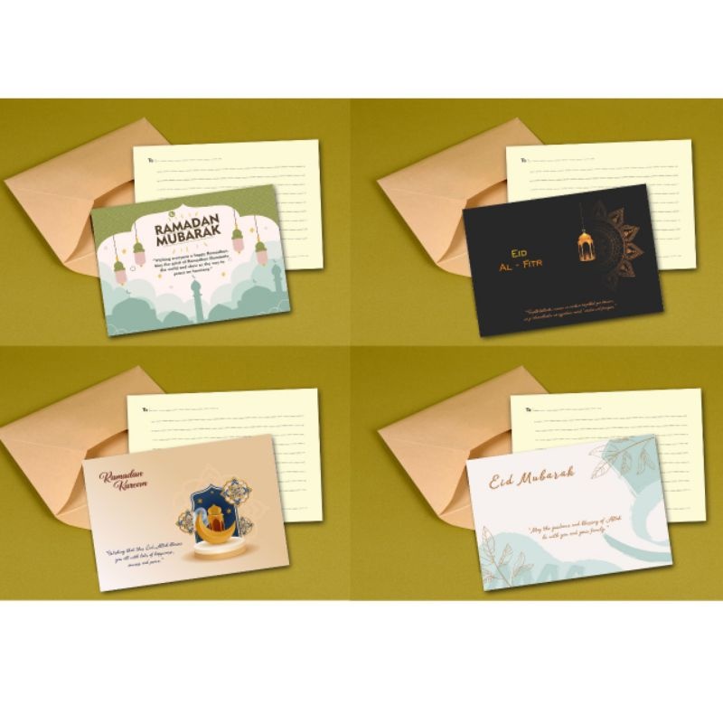 Jual KARTU UCAPAN/GREETING CARD/GIFT CARD/KARTU UCAPAN (ISI 10 PCS ...