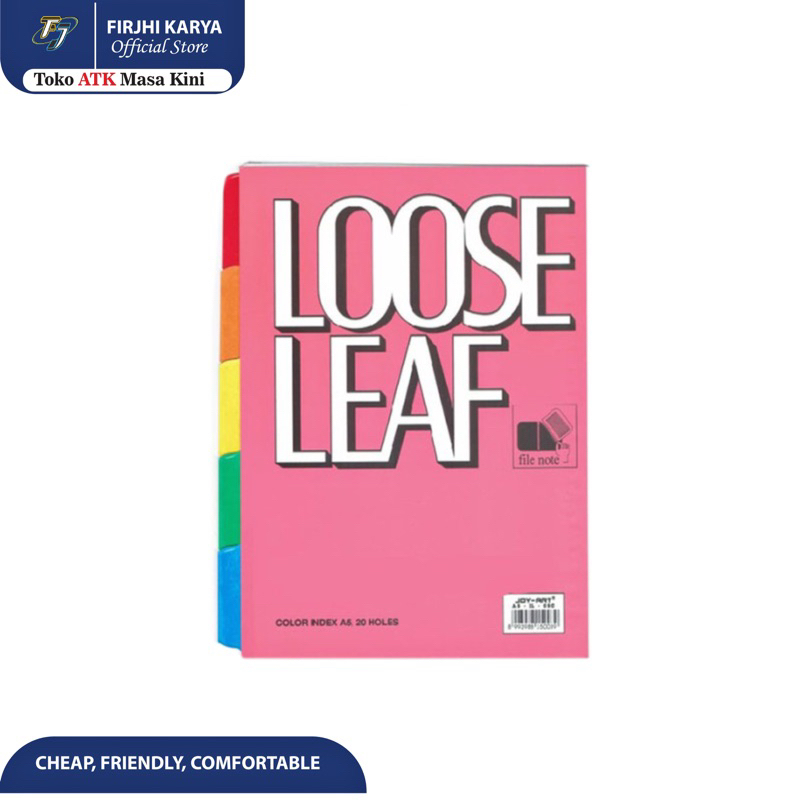 Jual Pembatas Binder Loose Leaf A5 Dan B5 Joy-Art | Shopee Indonesia