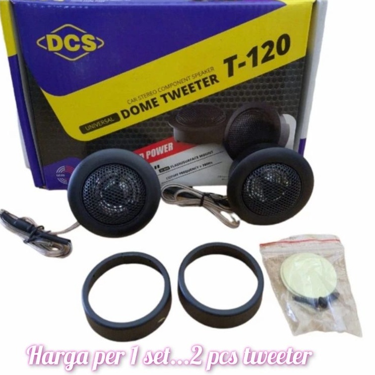 Jual MOT tweeter mobil 25 mm dcsT12 universal semua mobil Best Produk ...