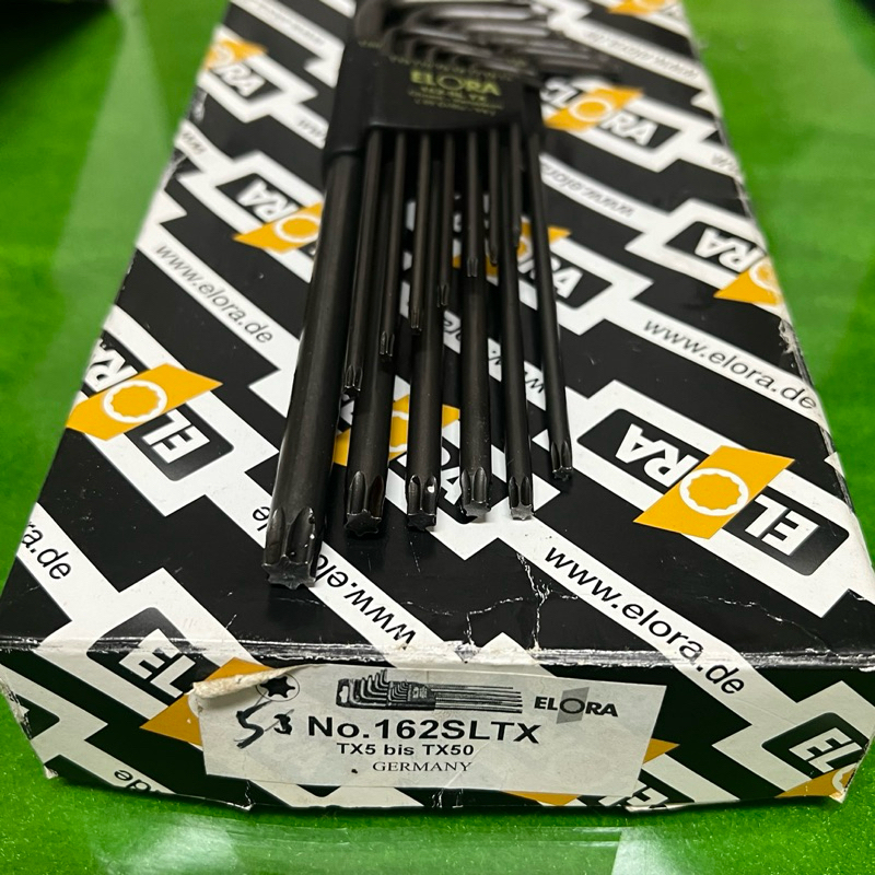 Jual ELORA Kunci L bintang T5-T50 panjang Hex Key Torx Set | Shopee ...