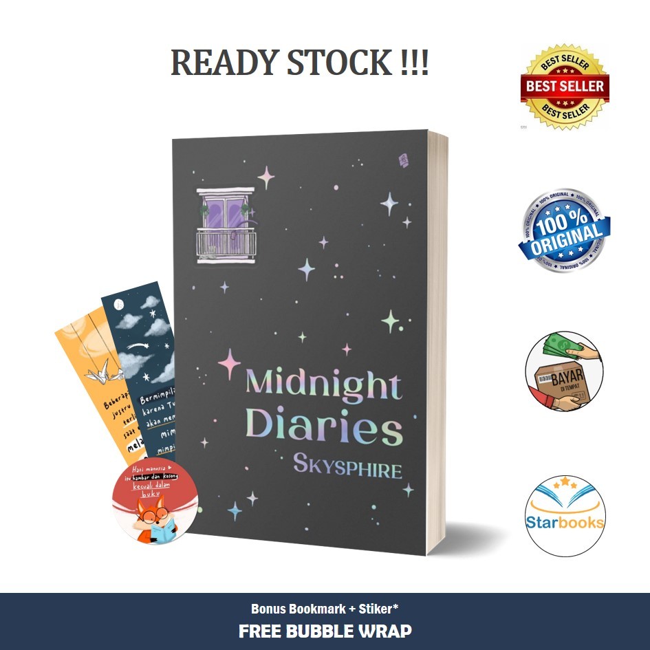 Jual Bukune - Buku Midnight Diaries series Malioboro at Midnight (Novel ...