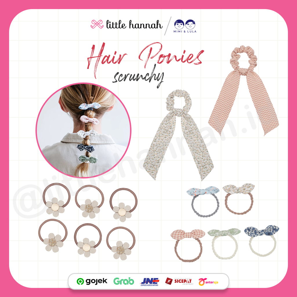 Jual Mimi & Lula Hair Ponies & Scrunchies / Ikat Rambut Set Anak ...